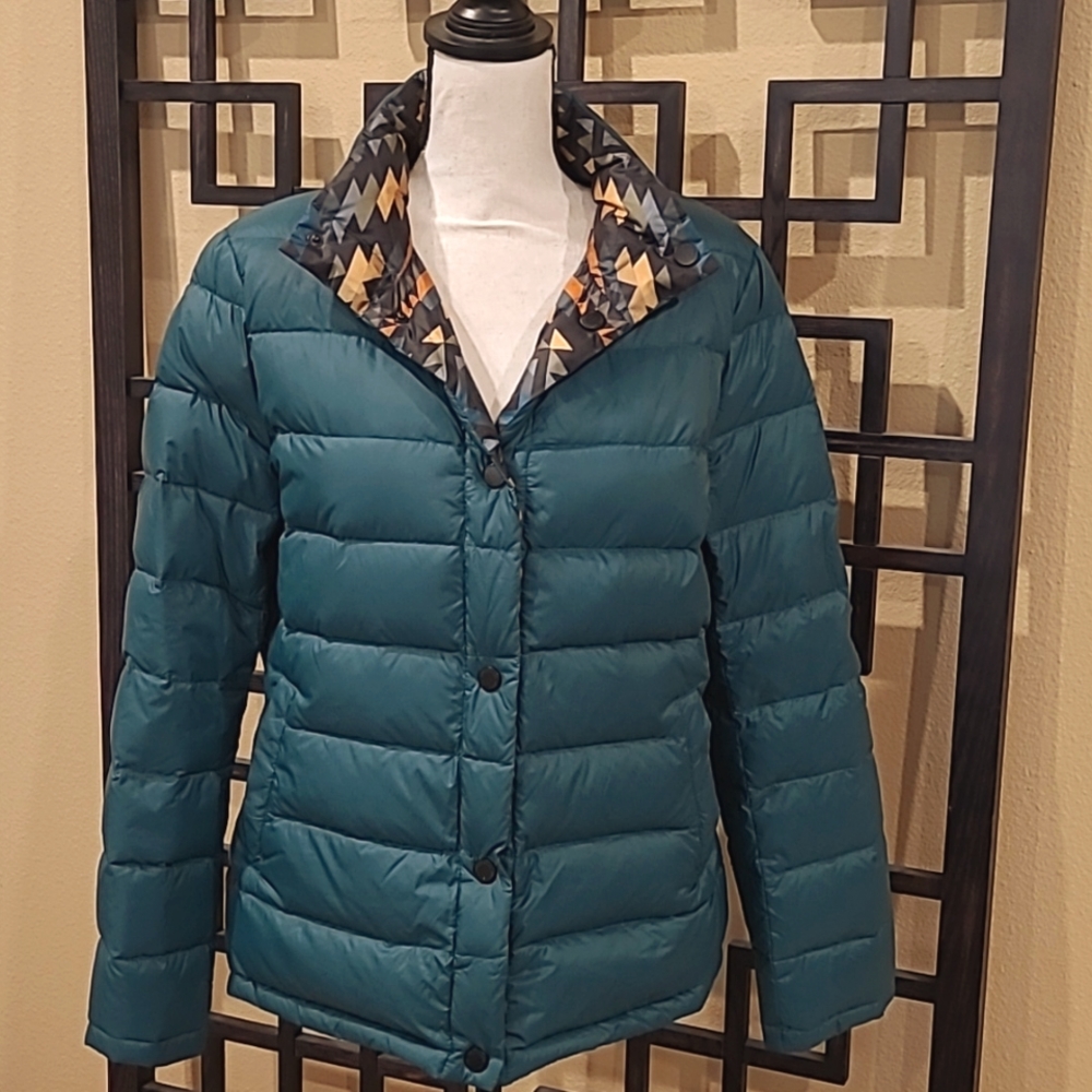 Womens Pendleton Reversible Puffer Coat